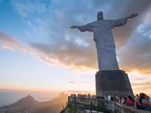 The statue of Christ the Redeemer in Rio de Janeiro, Brazil